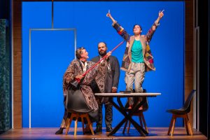 Buio al Teatro Parioli Costanzo - Scaramuzzino, Lama, Corallo
