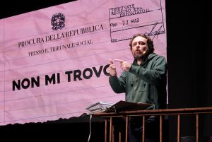 NON MI TROVO, Pinuccio, al Teatro Parioli Costanzo