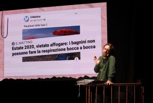 Pinuccio in Non Mi trovo - Teatro Parioli