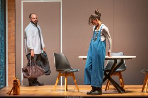 Savina Scaramuzzino e Andrea Corallo al Teatro Parioli Costanzo